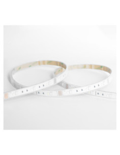 Miidex 100433 - BANDEAU RGB + BLC 5M 60LED ET 9W/M IP67 24V TUBE SILICONE 2
