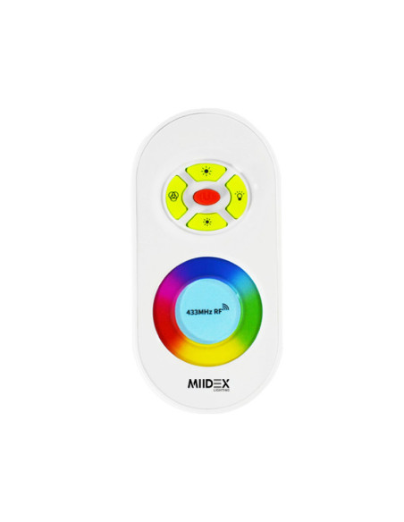 Miidex 75180 - TELECOMMANDE 20M RF + CONTROLEUR RGB 216W 12V/24V DC