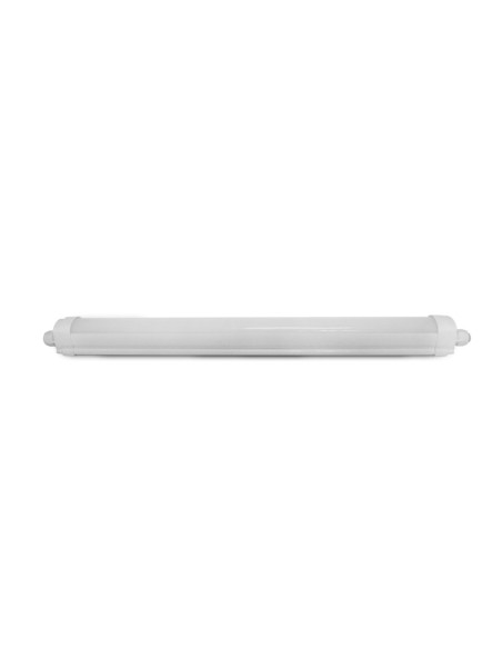 Miidex 757951 - DANUBE ETANCHE LED INT 1555 X 59MM 50W 4000K IP65 IK10 TRA CONNECT(X6)