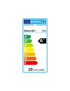 Miidex 7598 - TUBE LED T8 600MM 10W 4000K 220-240V (X10) 2