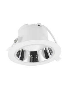 Miidex 76549 - SIRIUS BASSE LUM DOWNLIGHT BLC/AR DIAM 230MM 25W 6000K IP40/20