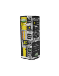 Miidex 79224 - LED G9 3.5W 3000K 230V DIM BOITE 350lm 300° 2