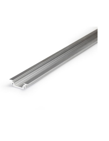 Miidex 9886 - PROFILE RAINURE 2000MM ALU BRUT 14,4MM