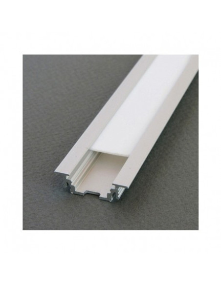 Miidex 9886 - PROFILE RAINURE 2000MM ALU BRUT 14,4MM