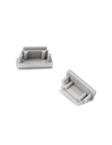 Miidex 9899 - TERMINAISON PROFILE PLAT 14,4MM GS PACK DE 2