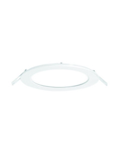 Downlight LED NEVIS 3 SWITCH 12W CCT 3000/4000/6500K Ø170mm blanc mat IP44 - Europole 510036