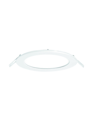 Downlight LED NEVIS 3 SWITCH 12W CCT 3000/4000/6500K Ø170mm blanc mat IP44 - Europole 510036