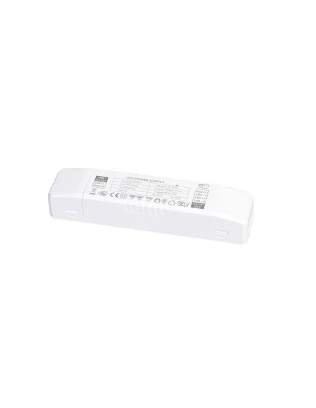 Pack bandeau LED COB 5m ELECTRE 8W/m 2700K 737lm/m IP20 24V avec alimentation - Europole 474507