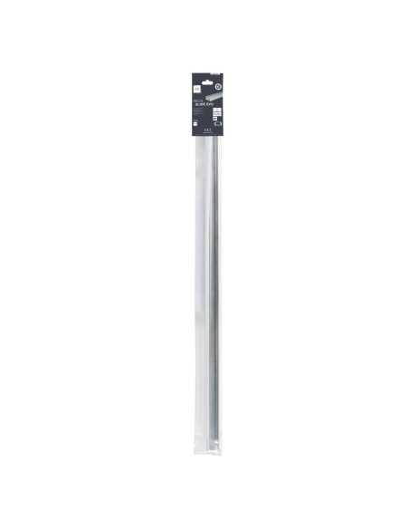 Pack 5 profilés aluminium 1m SLIDE EVO pour bandeau LED avec diffuseurs, clips et embouts - Europole 87705