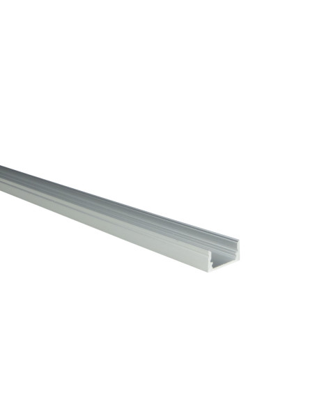 Pack 5 profilés aluminium 1m SLIDE EVO pour bandeau LED avec diffuseurs, clips et embouts - Europole 87705