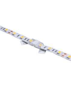Connecteur rapide CONNECT SLIM 2 pôles bandeau LED 8mm vers bandeau 12/24V IP20 - Europole 42192