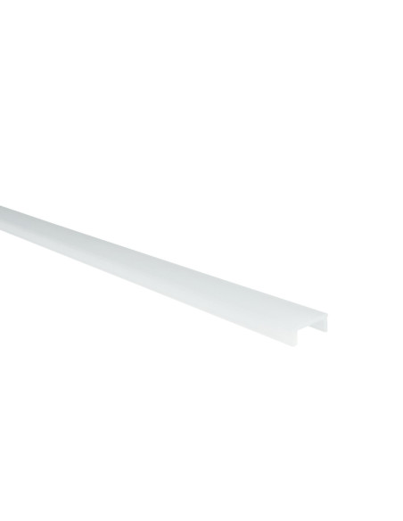 Pack 4 profilés aluminium noir 2,6m SLIDE EVO pour bandeau LED avec diffuseurs, clips et embouts - Europole 87715N