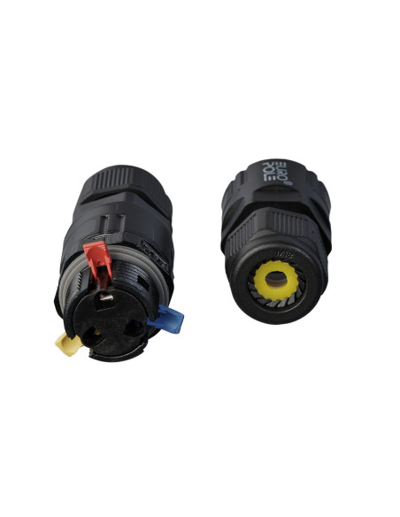 Connecteur linéaire rapide étanche EASYCLIP IP68 3 pôles - Europole 22100