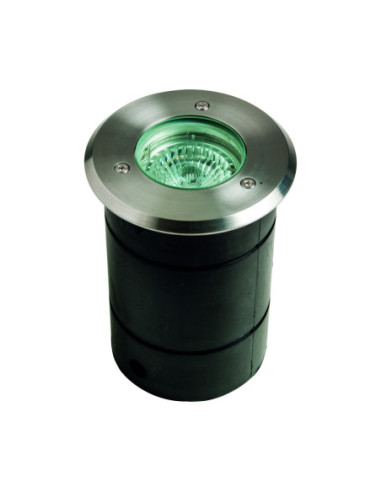 Encastré de sol BOUNTY 2 rond inox 316L GU10/GU5.3 IP65 walkover - Europole 5003