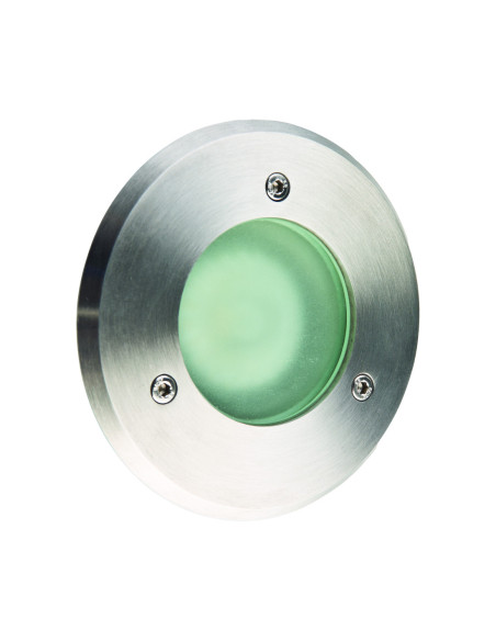 Encastré de sol BOUNTY 2 rond inox 316L GU10/GU5.3 IP65 walkover - Europole 5003