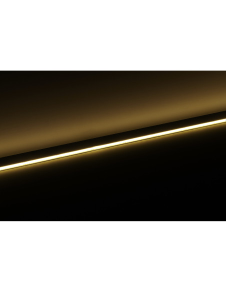 Pack bandeau LED COB 5m ZANIAH 5W/m 2700K 563lm/m IP20 24V avec alimentation - Europole 472507