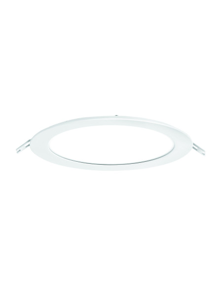 Downlight LED NEVIS 4 SWITCH 18W CCT 3000/4000/6500K Ø240mm blanc mat IP44 - Europole 510046