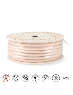Ruban LED 230V COB 10W/m 4000K IP65 bobine 50 m - Ledme LM2662 | Brico Elect