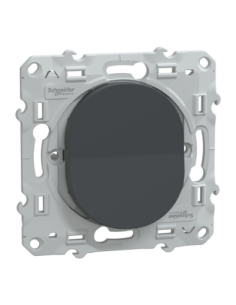 Schneider S340205 Ovalis permutateur anthracite