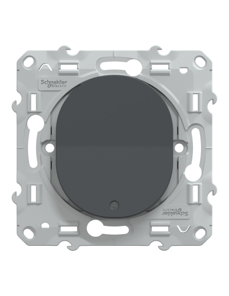 Va-et-vient lumineux témoin Ovalis anthracite S340263