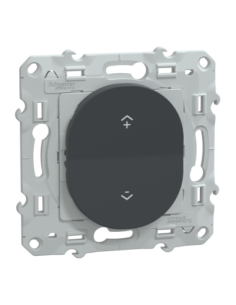 Schneider S340531 Wiser Ovalis commande sans fil anthracite
