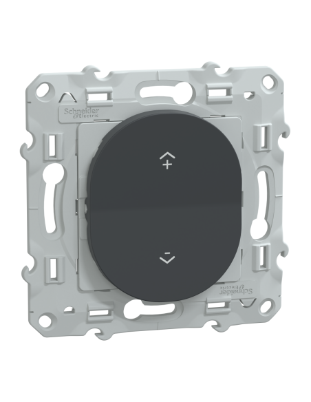 Schneider S340531 Wiser Ovalis commande sans fil anthracite