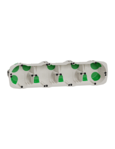 Schneider IMT35033 – Multifix Air 4 postes Ø67 prof. 47 mm