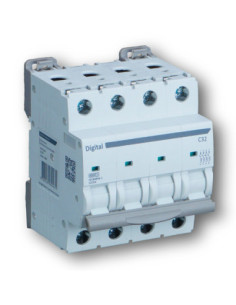 Disjoncteur 4x40 A D6 kA prix coutant