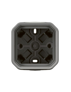 Legrand 069651L Boîtier saillie Plexo 1 poste gris IP55