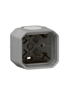 Legrand 069651L Boîtier saillie Plexo 1 poste gris IP55 2