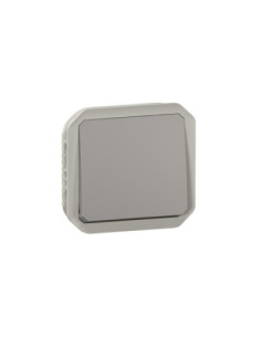 Legrand 069540L Poussoir NO Plexo composable gris IP55