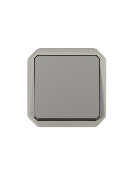 Interrupteur va-et-vient Plexo composable gris IP55 - Legrand 069511L