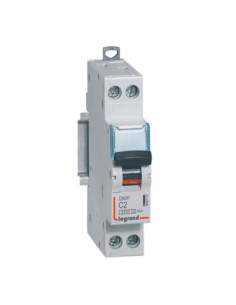 Legrand 406771 – Disjoncteur DNX³ 1P+N 2A courbe C