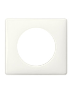 Legrand 066631 – Plaque Céliane Laqué 1 poste blanc