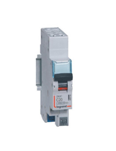 Disjoncteur Legrand DNX3 406784 20A courbe C auto 1P+N