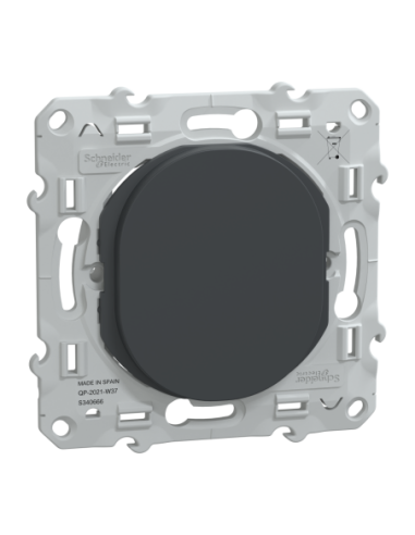 Schneider S340666 Ovalis obturateur anthracite