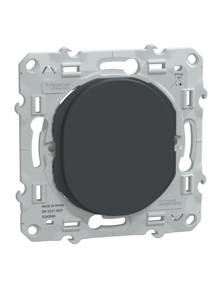Schneider S340666 Ovalis obturateur anthracite