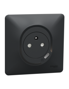 Schneider S340089 Ovalis prise 2P+T USB-C anthracite