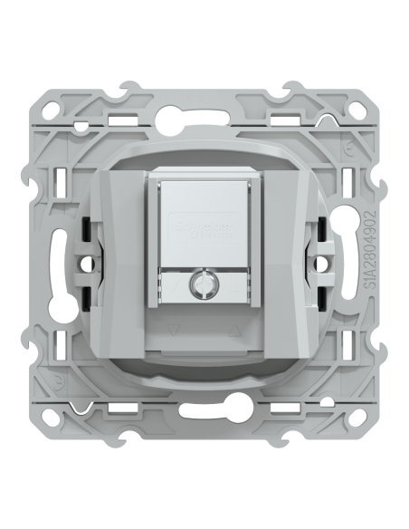 Prise TV-R Ovalis anthracite Schneider S340451