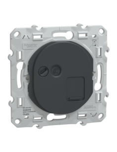 Schneider S340476 Ovalis prise RJ45 cat.6 anthracite