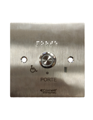Comelit BP/408L-60 bouton lumineux sonore inox