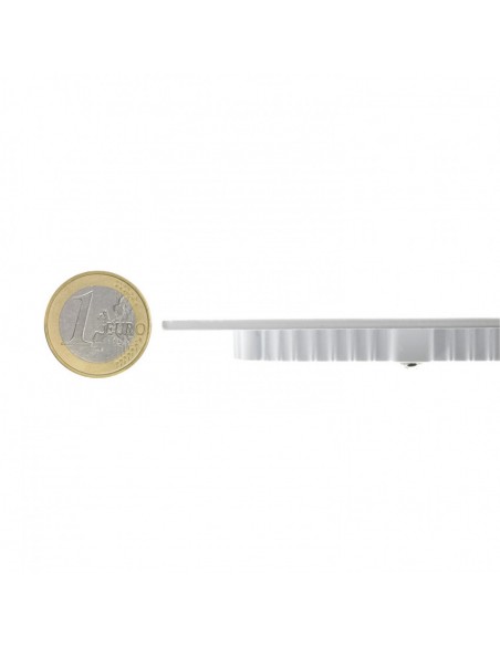 Dalle LED Ronde Extra-Plate 18W Coupe Ø 200 mm