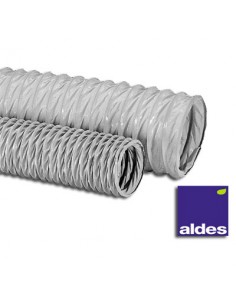 Aldes -11091602- gaine simple PVC - Longueur 10m - ⌀100mm