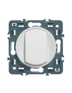 Legrand simple interrupteur ou va-et-vient céliane soft - 10a - blanc
