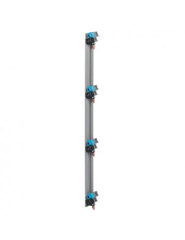 Legrand - 405002 - Peigne d'alimentation verticale VX³ optimisée monophasée - pour coffret 4 rangées entraxe 125mm