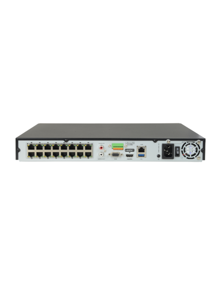 HIKVISION - HWN-5232MH-16P - Enregistreur NVR pour caméra IP 32 CH vidéo / 16 ports PoE