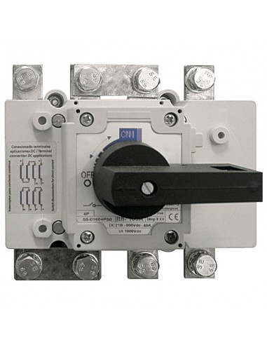 Digital Electric - 04332 - Inter. Sectionneur Rotatif 125A/1000 Vdc T0