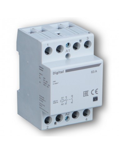 Digital Electric - 04514 - Contacteur 2x40A 220Vac 2NO