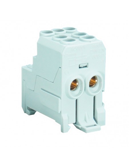 Digital Electric 41569 - Bloc de répartition gris 200A