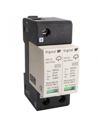 Parafoudre DC 220 Vdc Type 2 Digital Electric 08462
